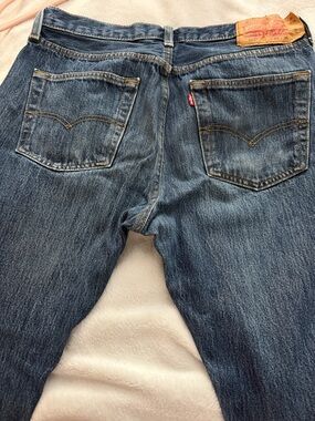 Levi's Men's Dark Wash Straight Jeans